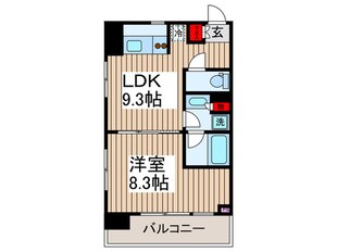 パ－クアクシス東陽町の物件間取画像